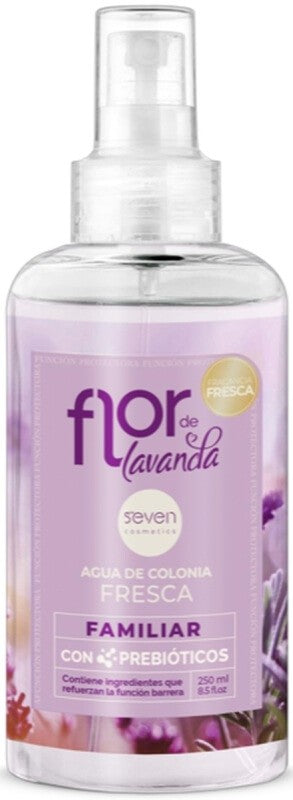 Seven Flor de Lavanda Agua de Colonia Fresca 250 Ml