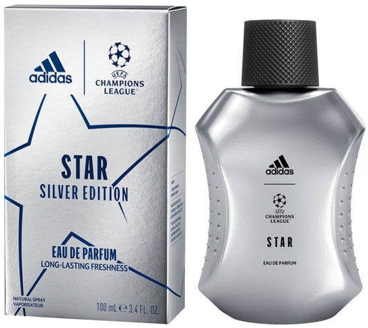 Adidas Star Silver Edition Eau de Parfum 100 ml – Frescura Intensa con Espíritu Deportivo