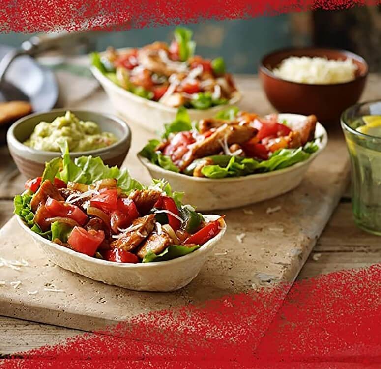 Old El Paso Barquitas de Trigo 8U 193G - Perfectas para Tacos y Fajitas