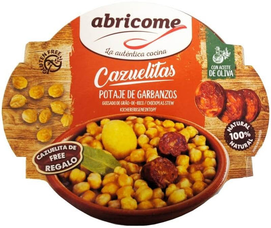 Abricome Cazuelitas Potaje de Garbanzos 380G