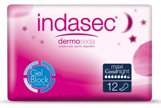 Indasec Compresas Incontinencia Maxi Goodnight 12U