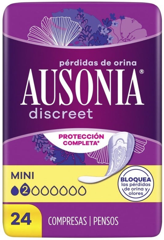 Ausonia Discreet Compresas Mini 24 Und