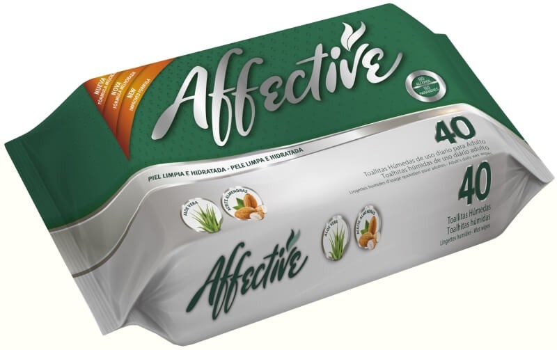 Affective Toallita Adulto Effective 40 Und