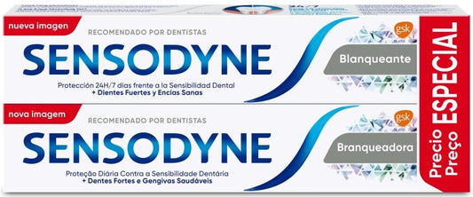 Sensodyne Pasta de Dientes Blanqueante 2 x 75G