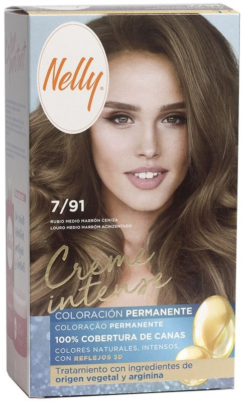 Nelly Color 7.91 Rubio Medio Marrón Ceniza