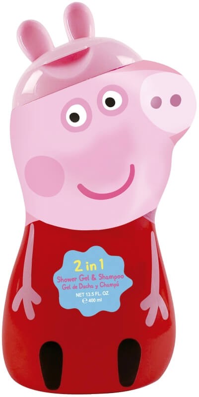 Peppa Pig Gel Ducha y Champu 2D 400 Ml