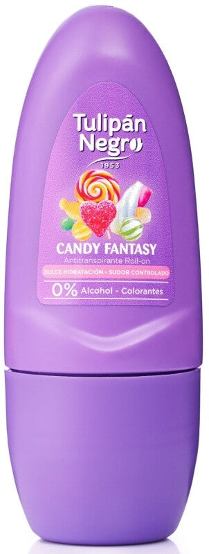 Tulipan Negro Desodorante Rollon Candy Fantasy 50 ml