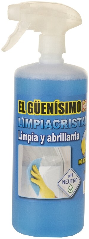 El Güenisimo Limpia Cristales Pistola 1L - Cristales Brillantes y Sin Esfuerzo