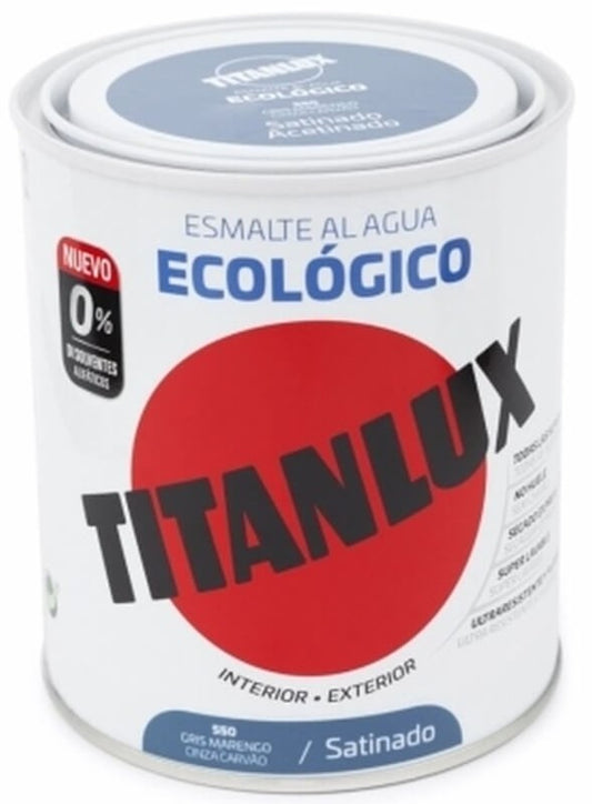 Titanlux Ecológico Esmalte Al Agua Int y Ext 750 Cris Maren Satinado 550