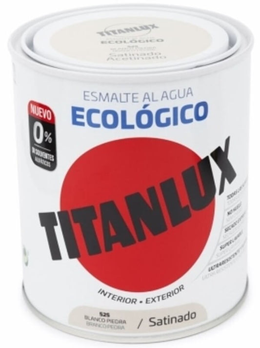 Titanlux Ecologico 750 Blanco Piedra Satinado 525