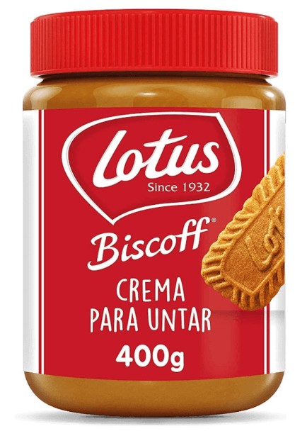 Lotus Biscoff Crema de Galletas 400G – El Sabor Único de Biscoff en Cada Cucharada