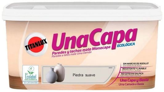 Titanlux Unacapa Piedra Suave 4 L
