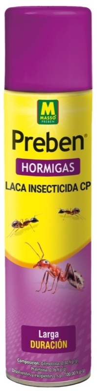 Preben Hormigas Laca Insecticida CP 300 ml – Eficacia de Larga Duración Contra Invasiones de Hormigas