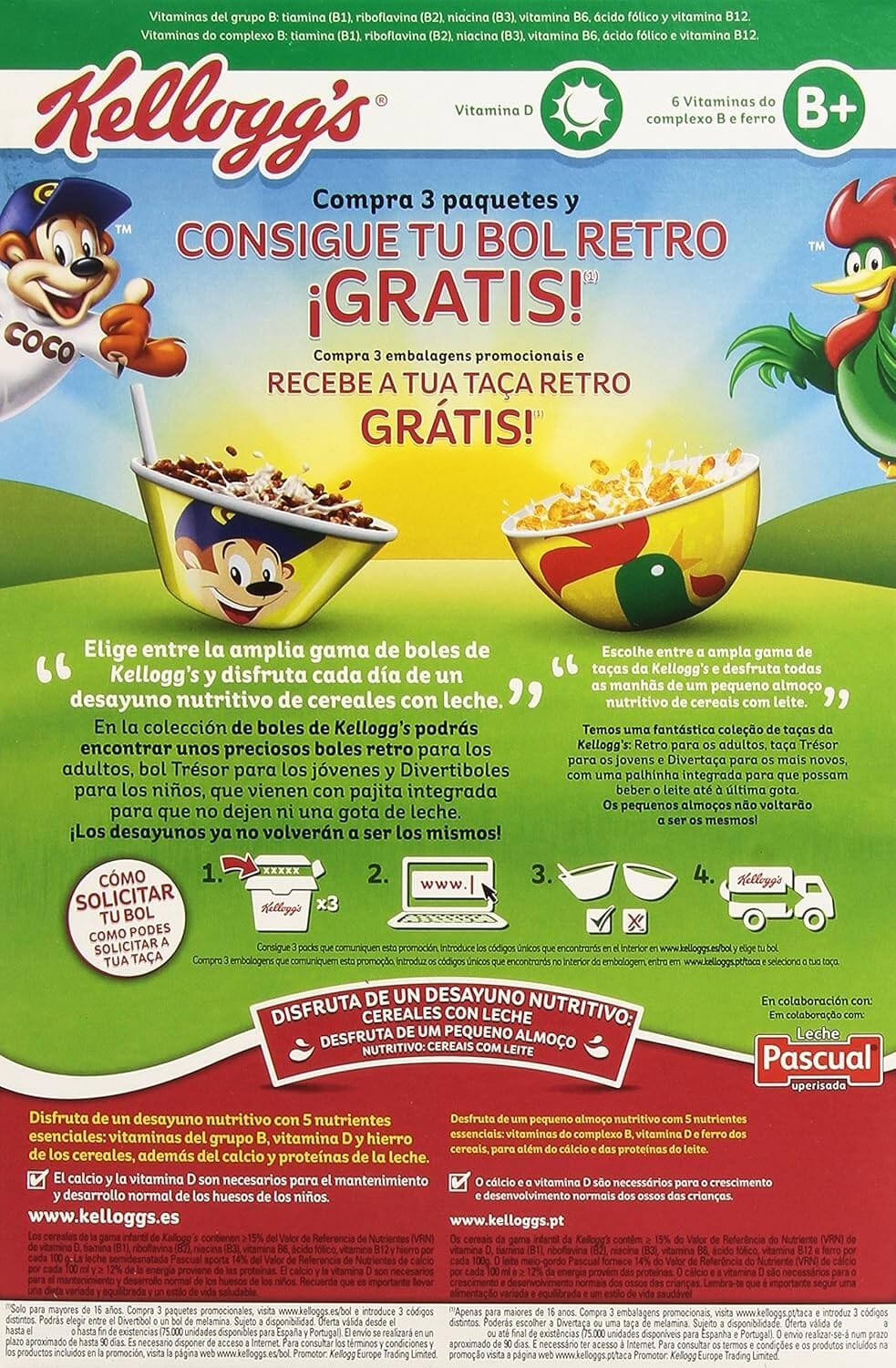 Kellogg's Cereales Corn Flakes 375 g - El Cereal Clásico y Crujiente para tus Desayunos