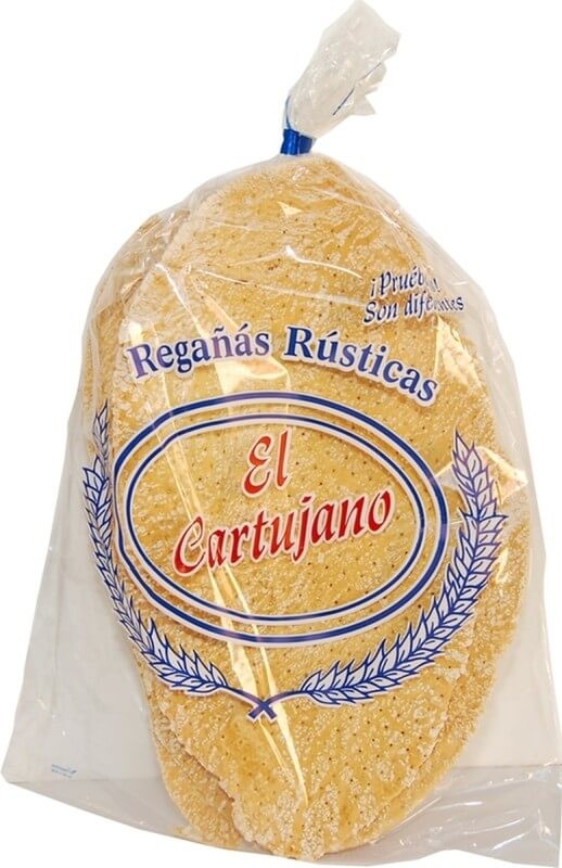 Regañás Rústicas El Cartujano 175 g – Crujiente Tradición Andaluza para Acompañar tus Mejores Platos