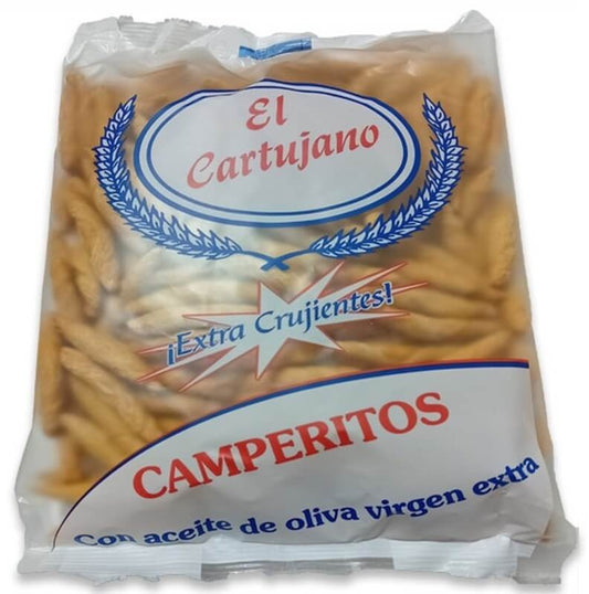 El Cartujano Camperitos Picos 300 g – Extra Crujientes con Aceite de Oliva Virgen Extra
