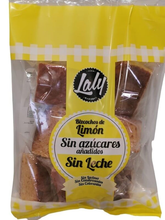 Artesanteq Bizcocho de Limón Laly sin Lactose y Azúcares 450G