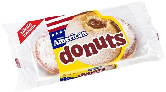 American Donuts Berlinas 2 Unidades - La Experiencia Dulce Americana en Cada Mordisco