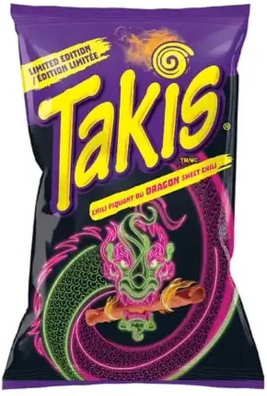Takis Dragon Sweet Chili 90g – Sabor Intenso y Picante en Edición Limitada