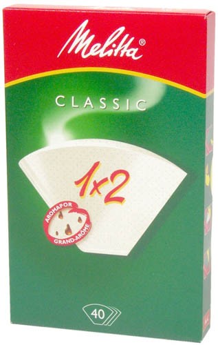 Melita Papel Filtro 1X2 40U