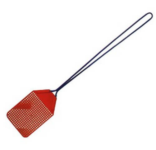 Cabek Pala Atrapamosca R-003 Mango Metal - Eficiencia y Durabilidad
