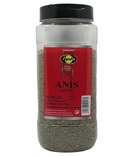 Ayala Anís en Grano 600 g - Sabor y Aroma Únicos para Cocina y Repostería Profesional