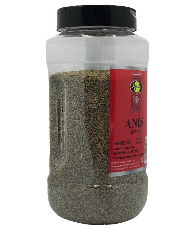 Ayala Anís en Grano 600 g - Sabor y Aroma Únicos para Cocina y Repostería Profesional