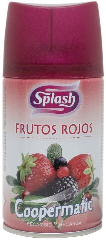 Splash Coopermatic Recambio Frutos Rojos 250 ml – Fragancia Dulce y Envolvente