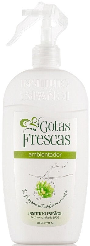 Instituto Español Gotas Frescas Ambientador 500 ml – Fragancia Duradera para Tu Hogar