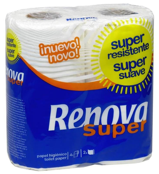 Renova Papel Super 2C 16,3M 4 Rol