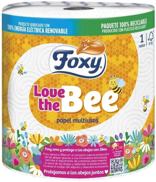Foxy Bee Papel Multiusos 1 Rol