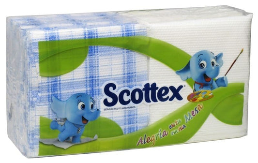 Scottex Servilleta Bic 1C 128U