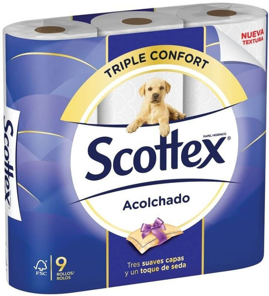 Scottex Papel Acol 3C 19,47M 9 Rol