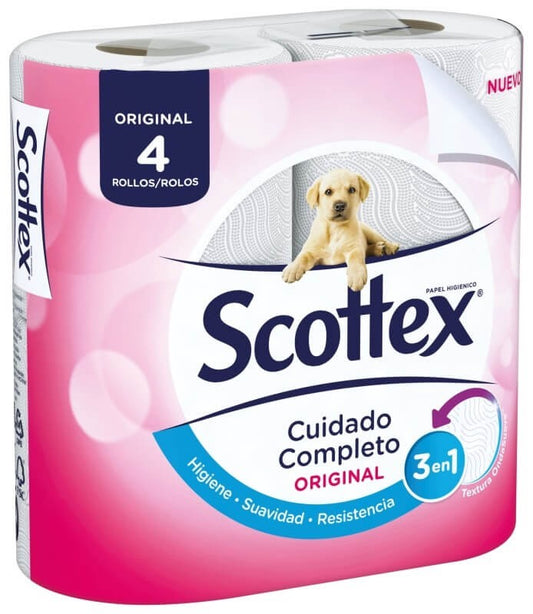 Scottex Papel 2C 17,7M 4 Rol