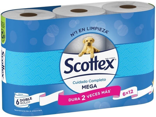Scottex Papel Mega 2C 6 Rol
