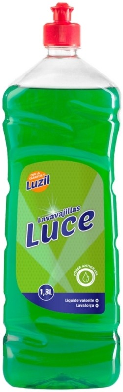 Luzil Lavavajillas Luce 1,3L - Brillo y Limpieza Eficaz en Cada Lavado