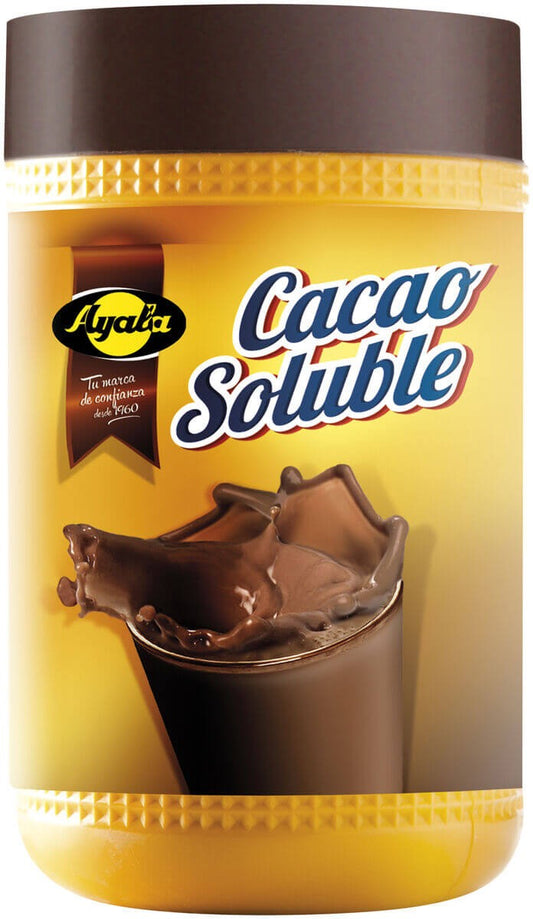 Ayala Cacao Soluble 500G - El Sabor Irresistible del Chocolate para Toda la Familia