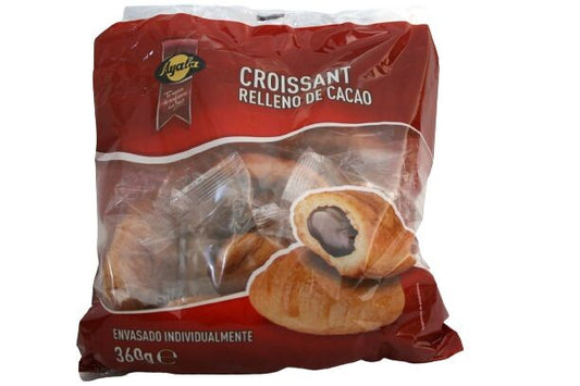 Ayala Croissant Relleno de Cacao 360G – Disfruta del Placer Suave y Cremoso en Cada Bocado
