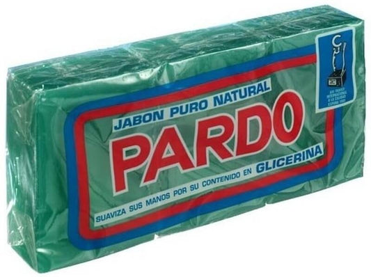 Pardo Jabón Puro Natural Glicerina 250G PK3U