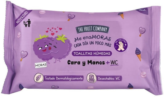 TFC Toallitas Húmedas Cara y Manos Moras 15U