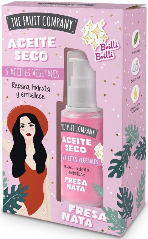 The Fruit Company Aceite Seco Fresa Nata 50 ml