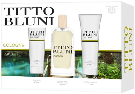 Titto Bluni Estuche Cologne Uomo 75Vp + Mas + Gel