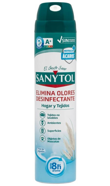 Sanytol Desinfectante Hogar y Tejidos Pack de 6 x 300 ml - Protección Completa para tu Hogar
