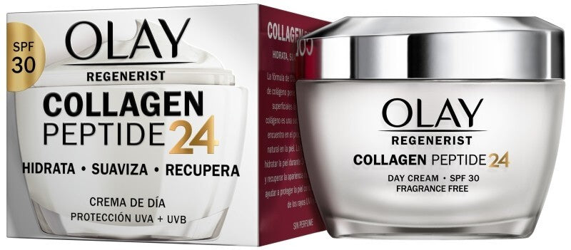 Olay Regenerist Collagen Peptide 24 Crema de Día UVB SPF 30