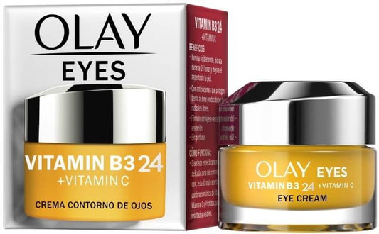 Olay Eyes Crema Contorno de Ojos Vit B3 24 + Vit C