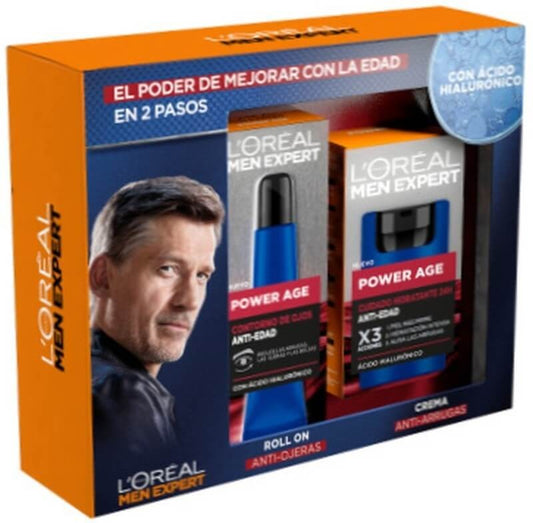 L'oreal Estuche Men Power Age CR+C Ojos