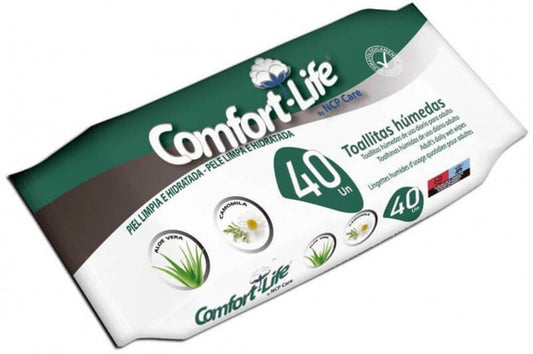 Comfort-life Toallitas Húmedas 40U