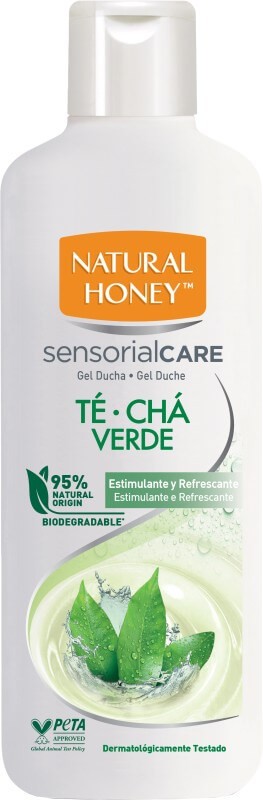 Natural Honey Gel Ducha Té Chá Verde 600Ml