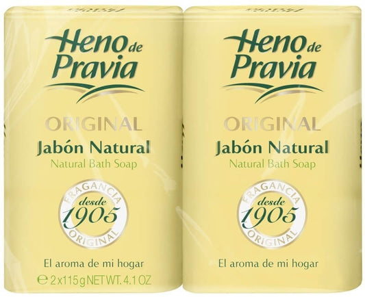 Heno de Pravia Original Jabón Natural 115G