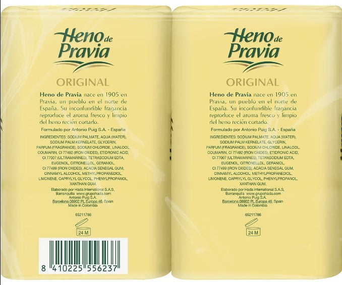 Heno de Pravia Original Jabón Natural 115G